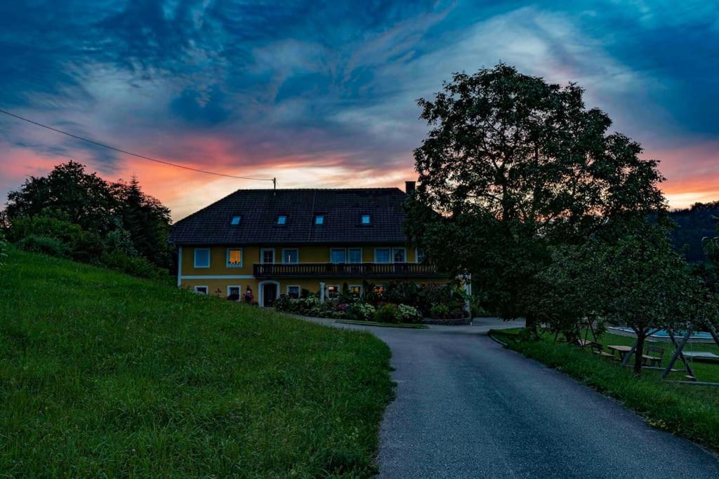 Ferienhof Am Landsberg Obergrünburg Exterior foto